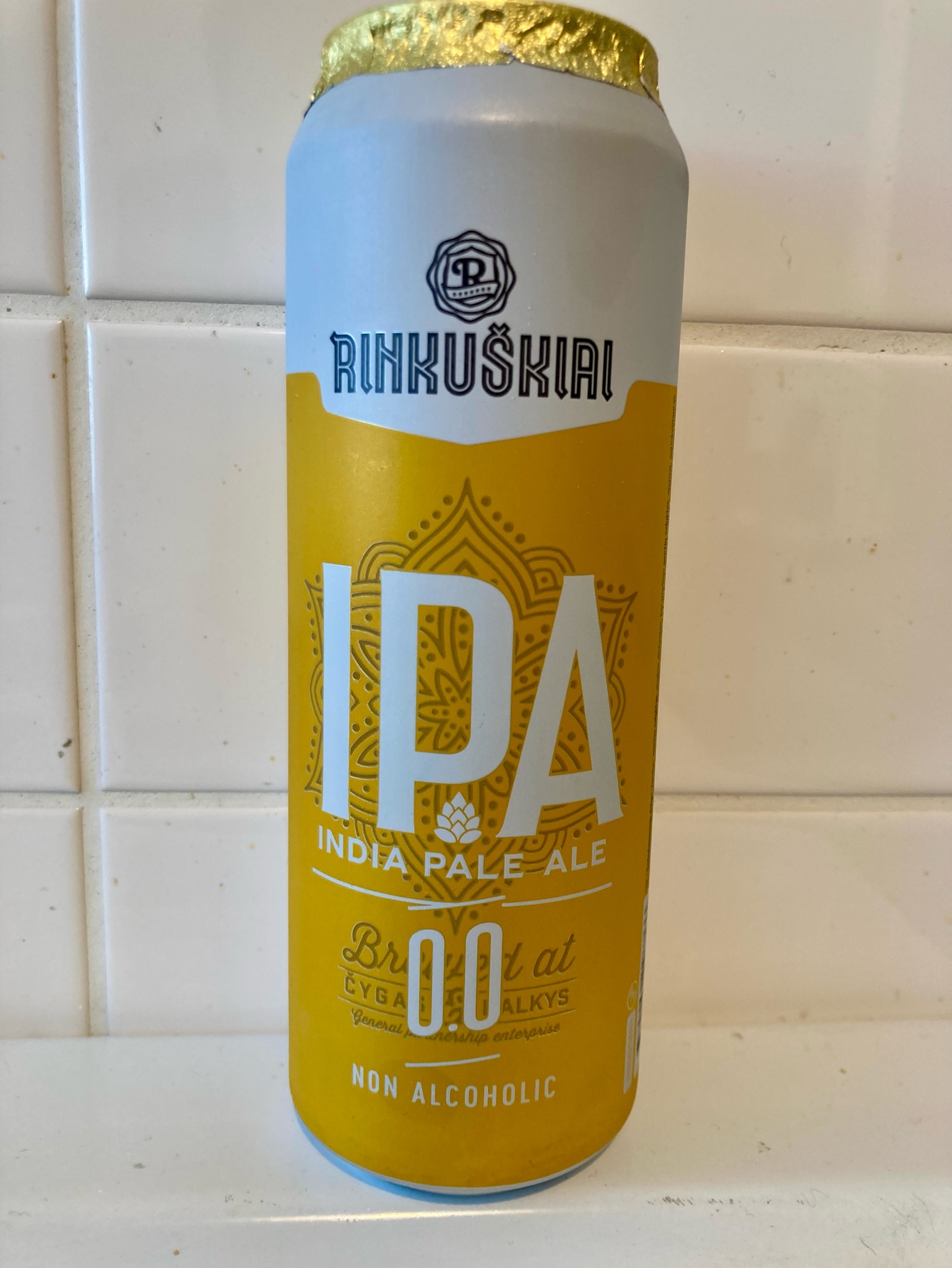 Rinkuškiai Nealkoholinis IPA, Lithuania