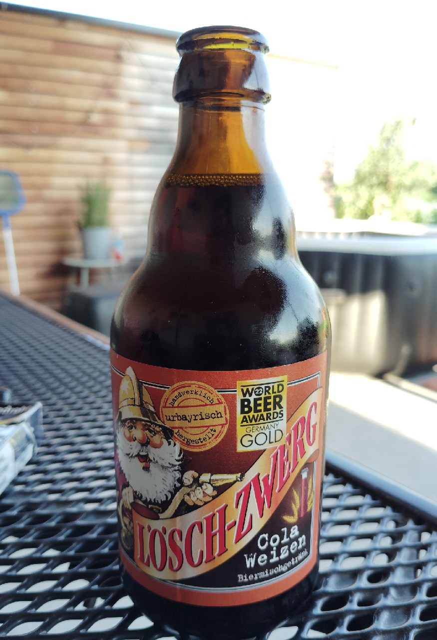 Lösch-Zwerg Cola Weizen, Privatbrauerei Schimpfle