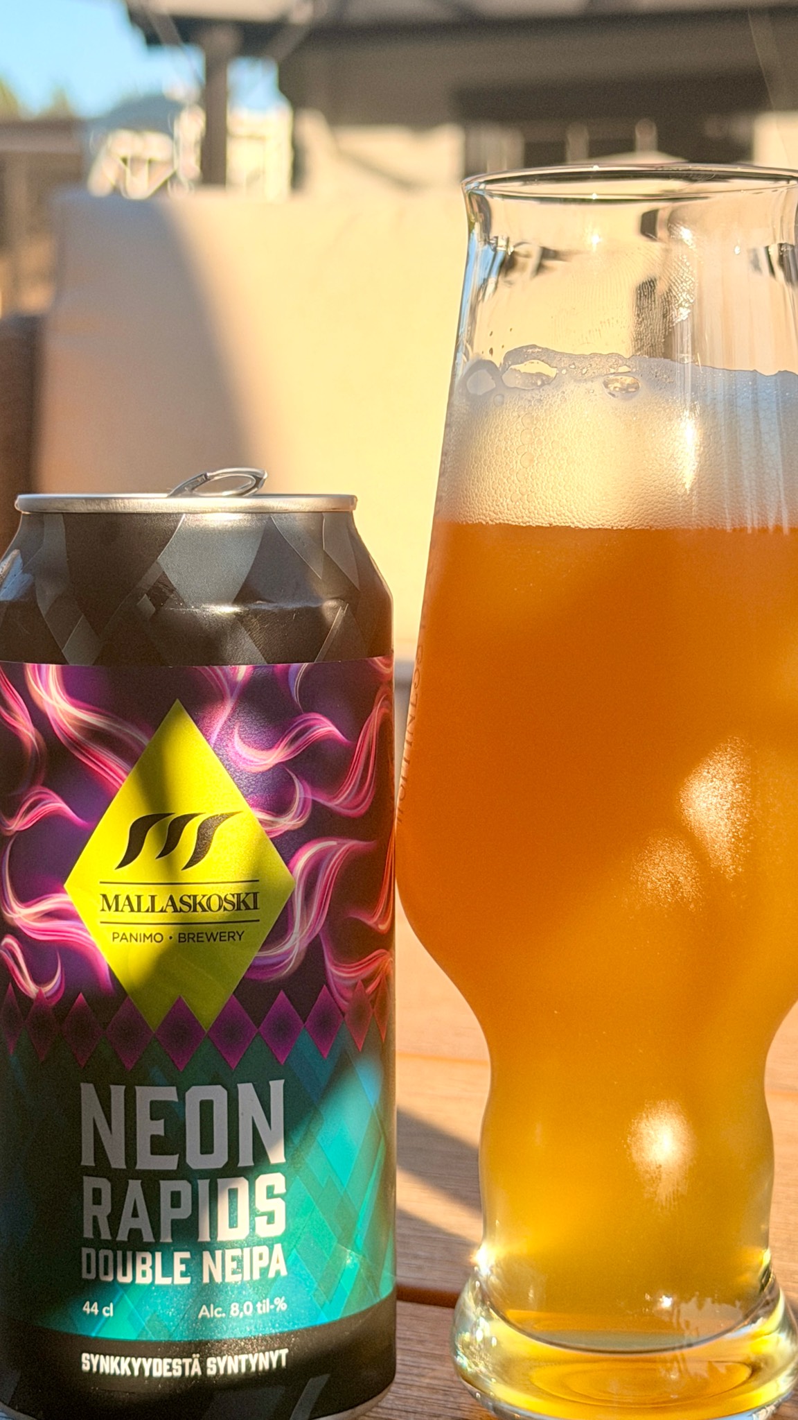 Neon Rapids Double NEIPA, Finland