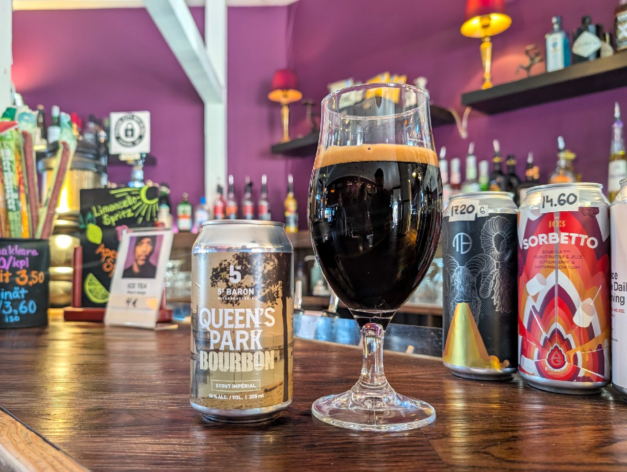 Queen's Park Bourbon, 5e Baron