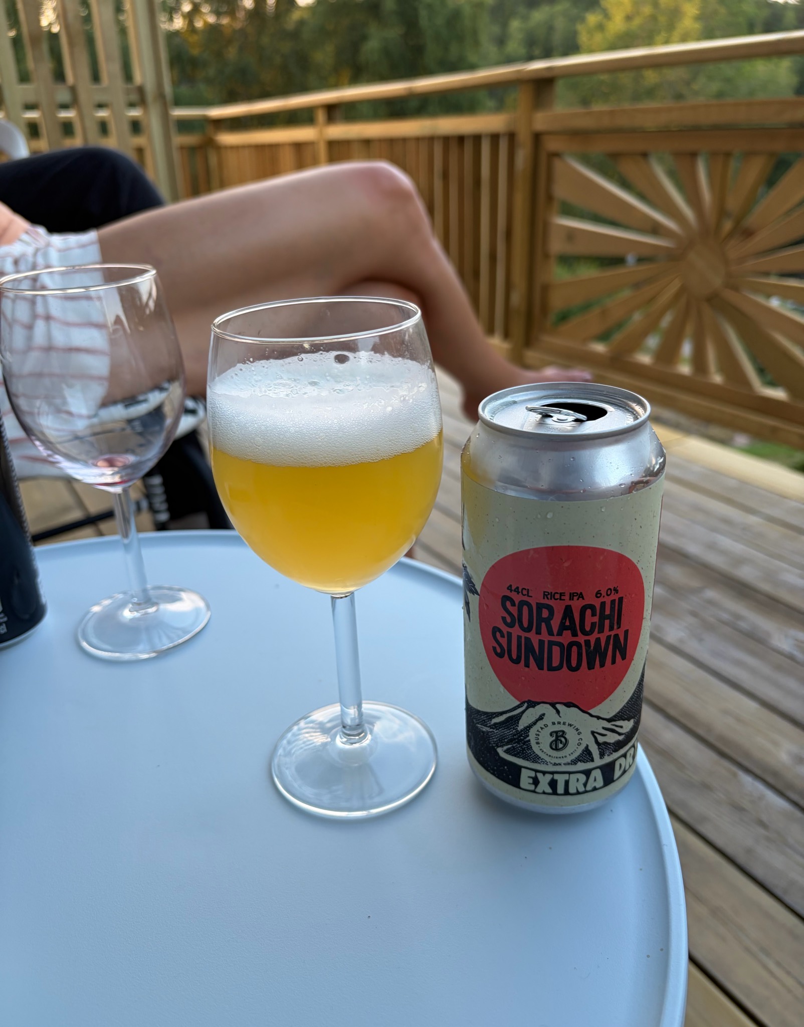 Sorachi sundown, Sweden
