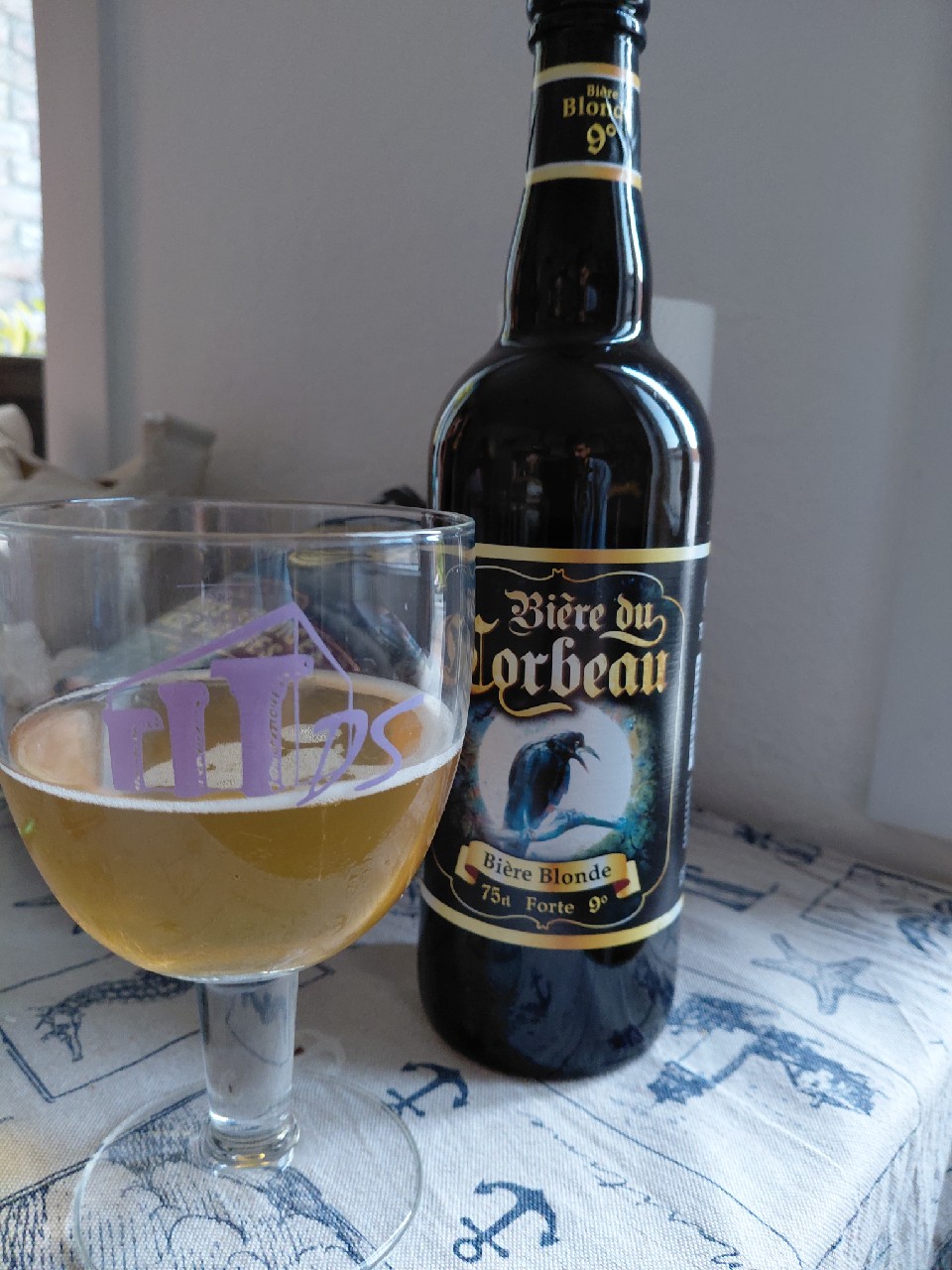 Bière Du Corbeau Blonde, Brouwerij Roman