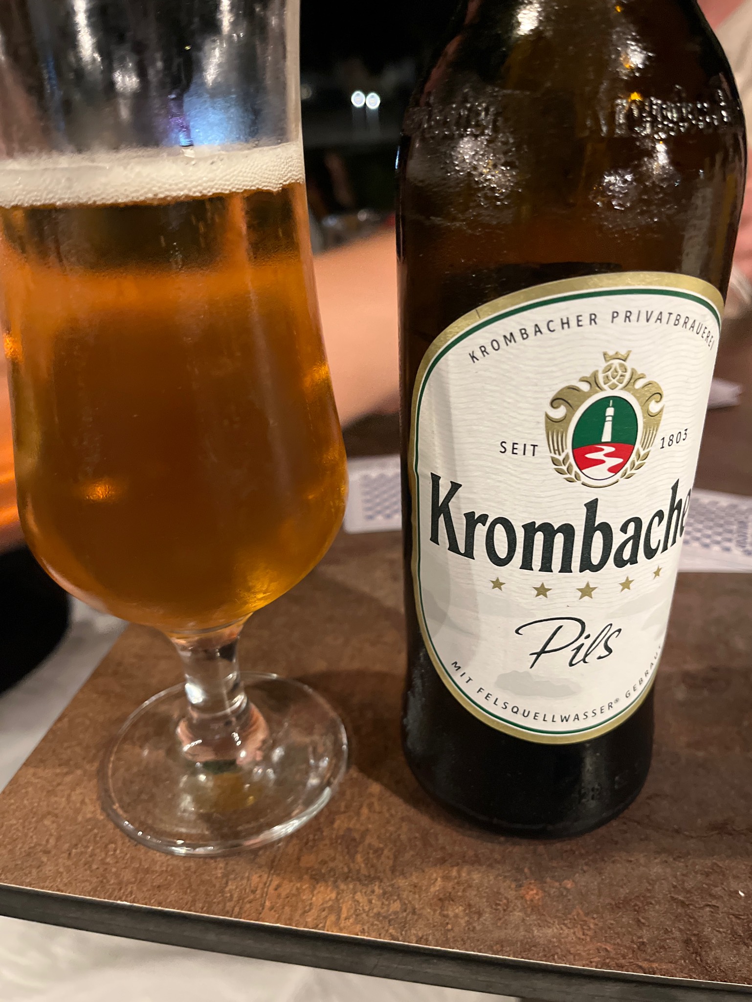 Krombacher Pils, Germany