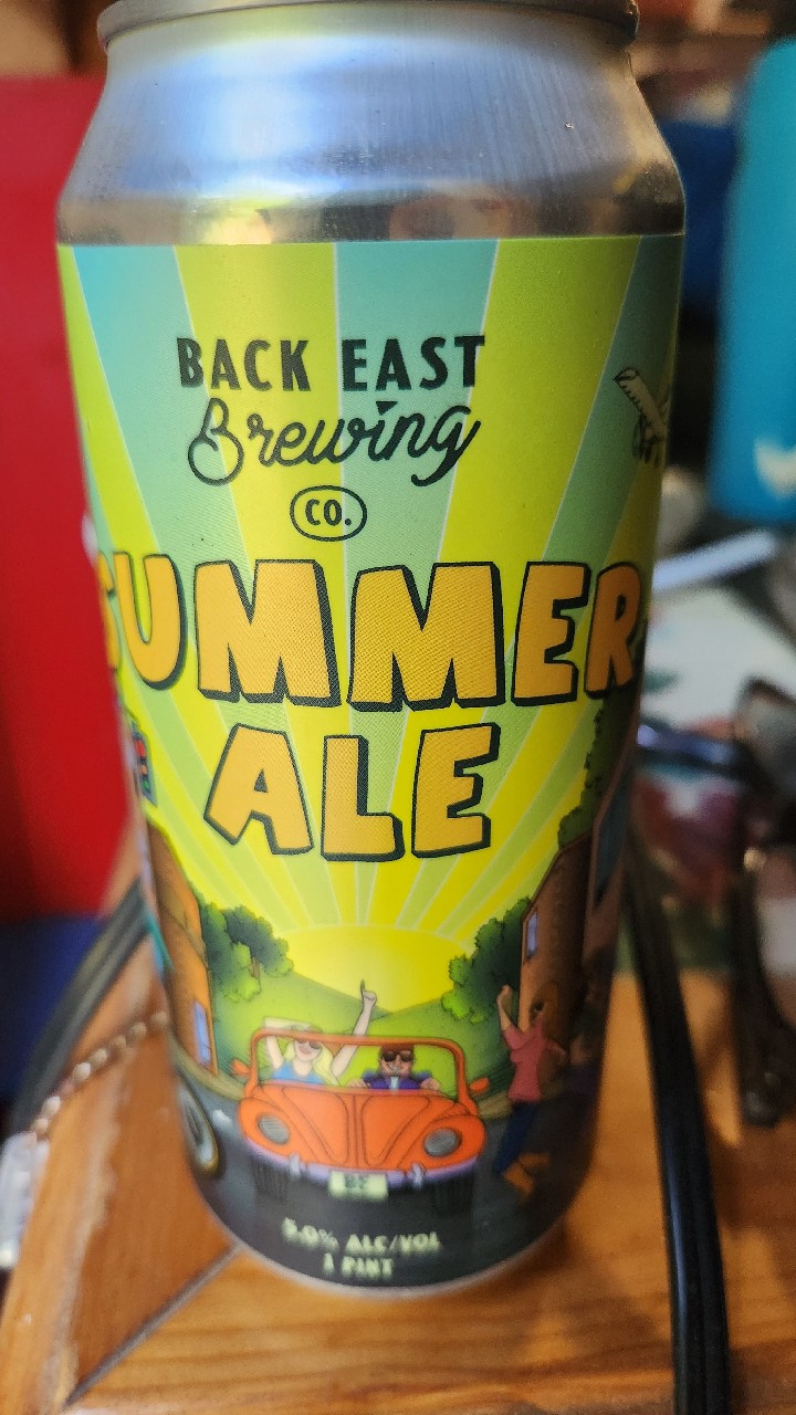 Back east summer ale, Back East Brewing Company