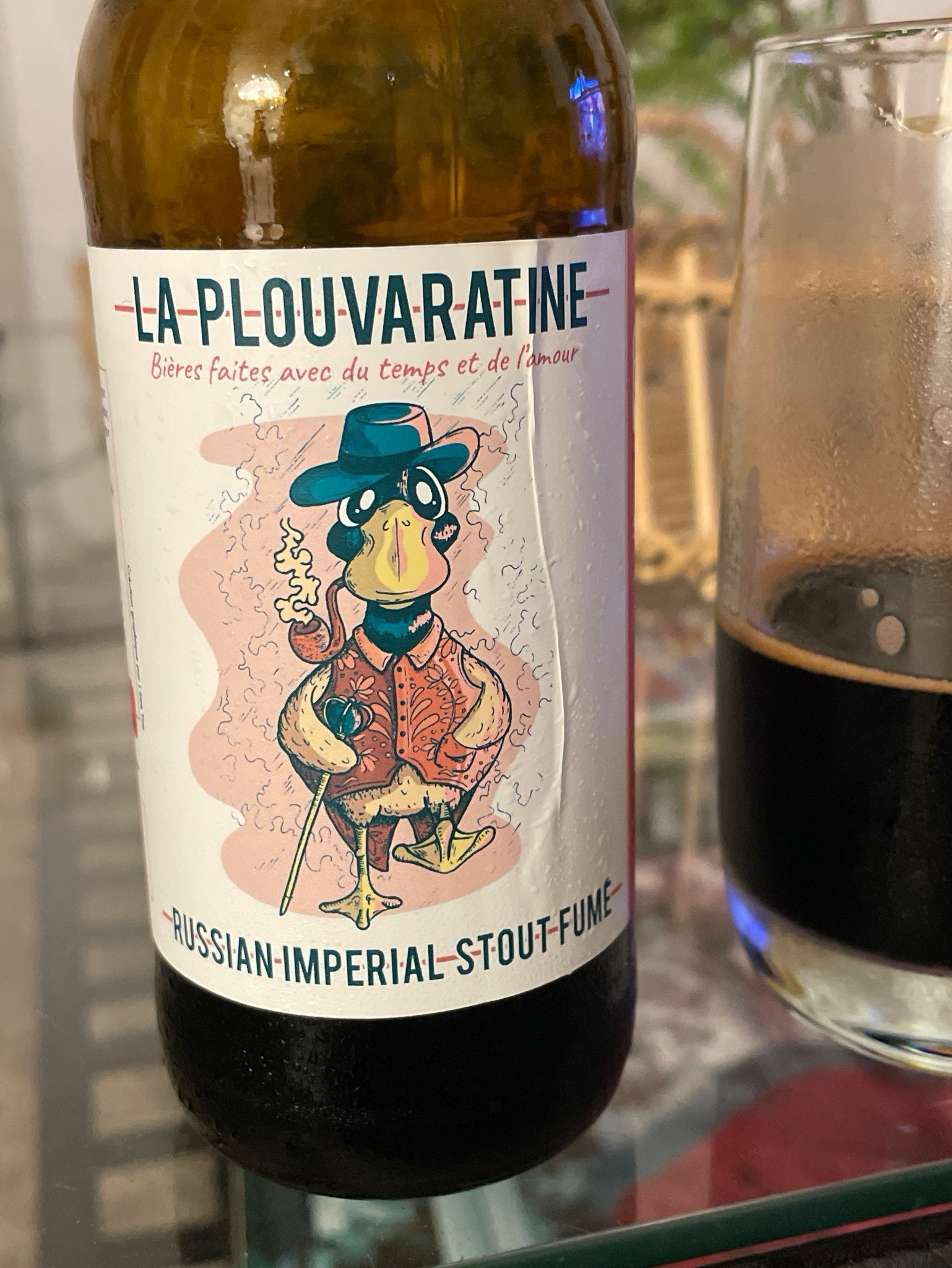 La Plouvaratine Russian Imperial Stout Fumé 2021, La Ville Porte Amour
