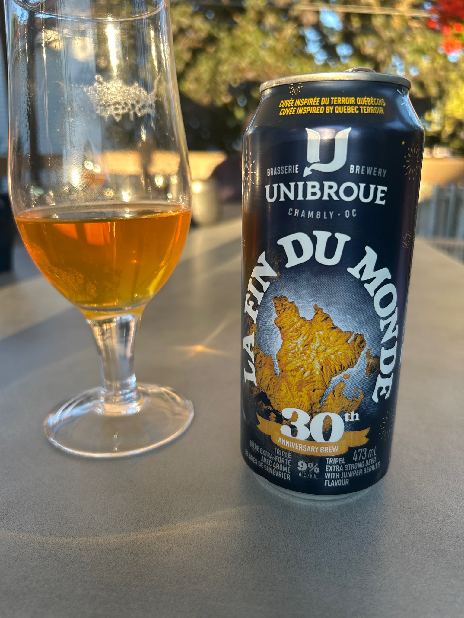 La Fin Du Monde 30th Anniversaire, Unibroue (Sapporo)