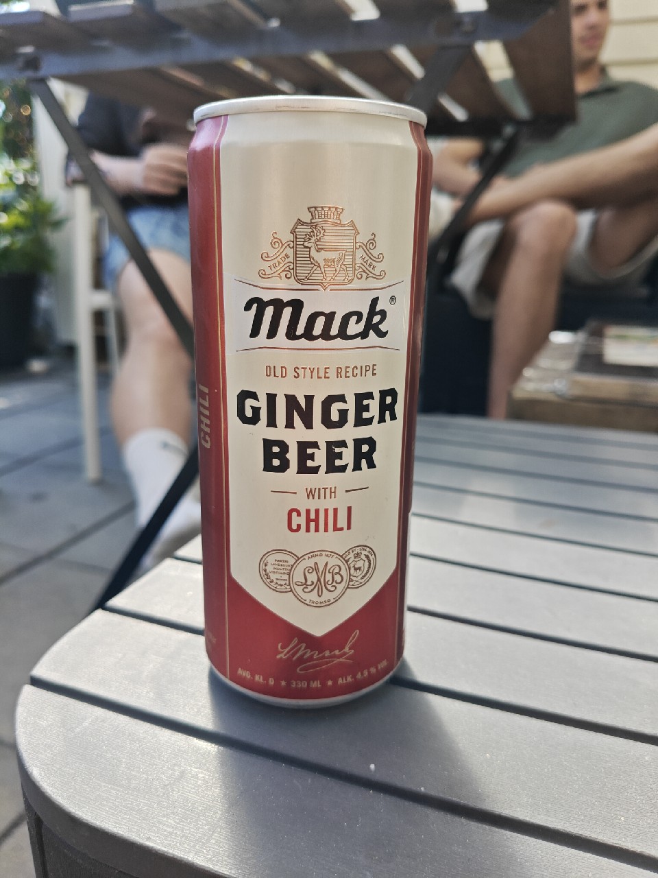 Mack Ginger Beer Chili, Norway