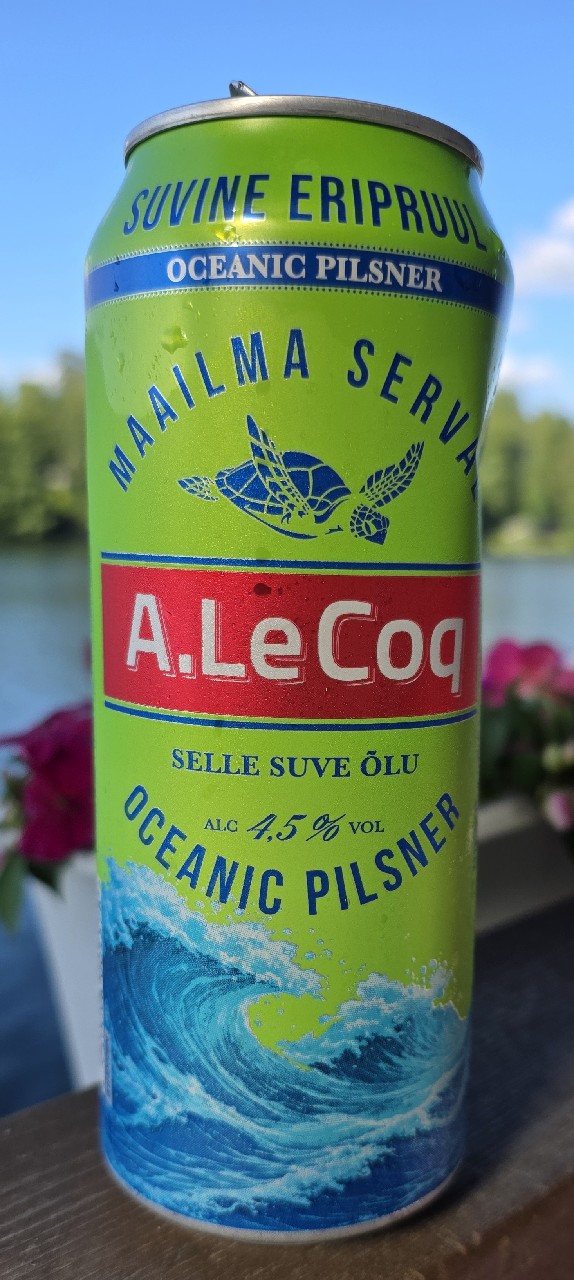 A Le Coq Oceanic Pilsner, Estonia