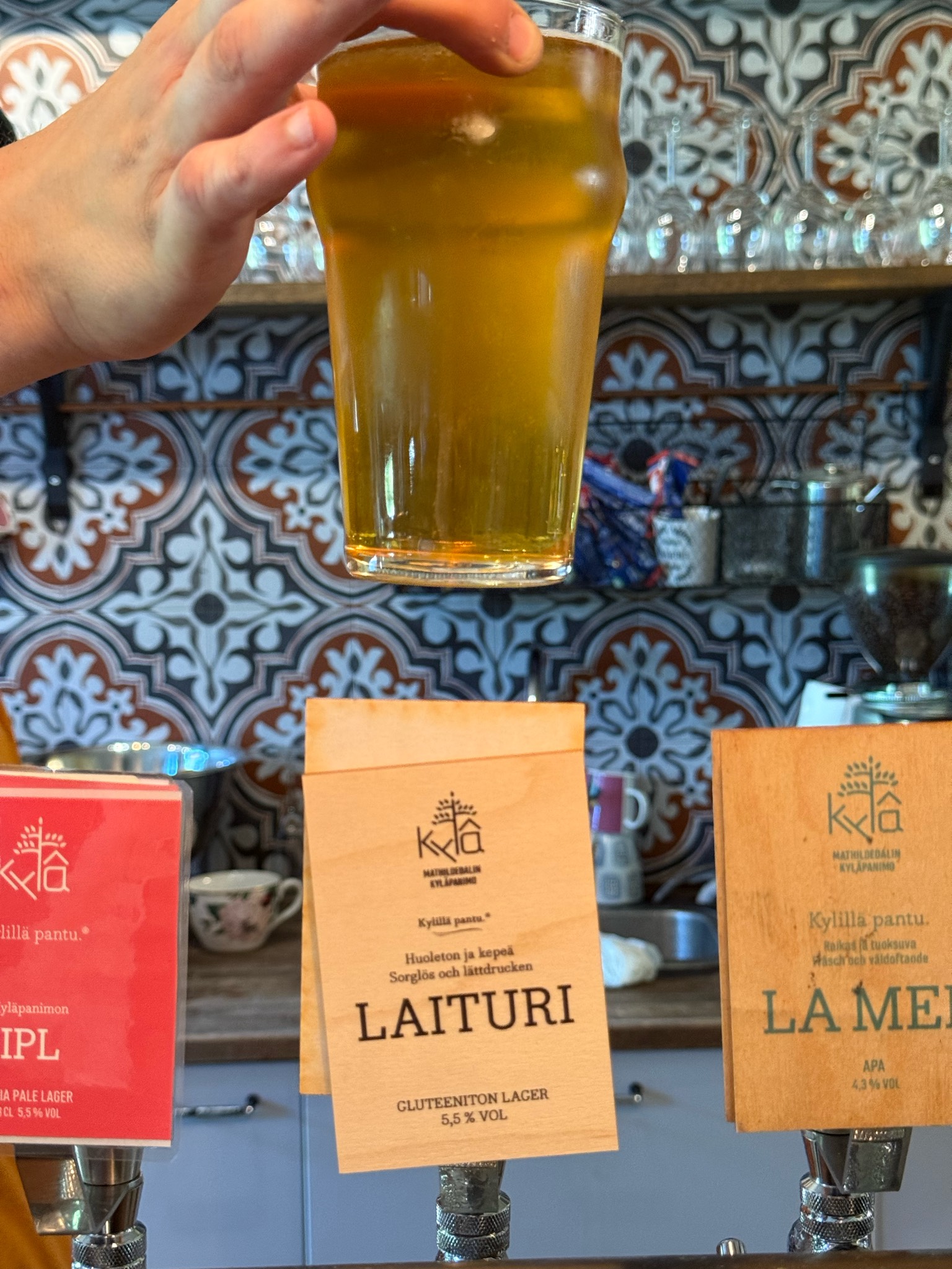 Laituri, Mathildedalin Kyläpanimo