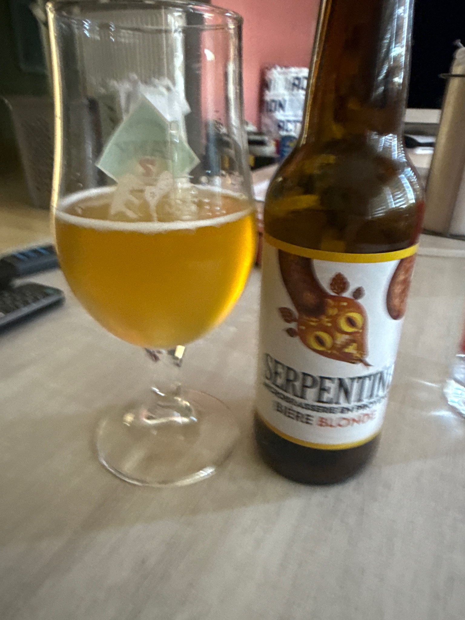 La Serpentine Blonde Bio, Brasserie La Serpentine