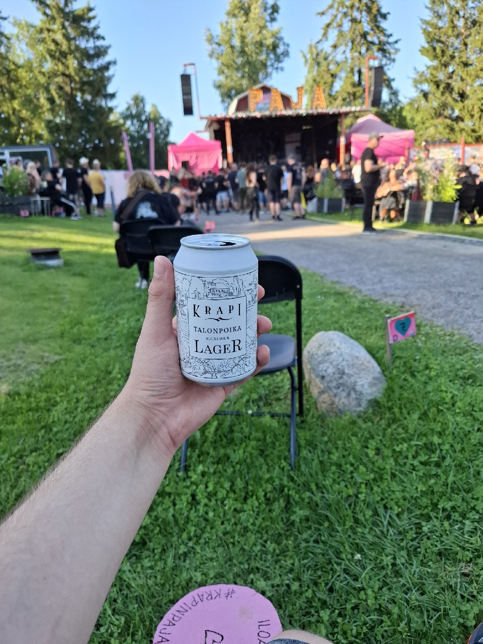 Krapi Talonpoika Lager, Finland