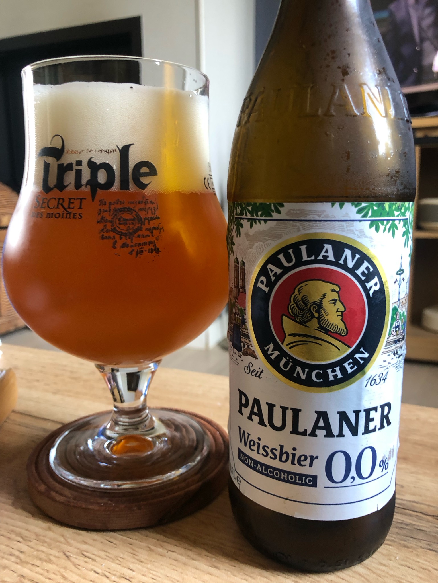 Paulaner Weißbier Alkoholfrei 0,0% / Non-Alcoholic 0,0%, Germany