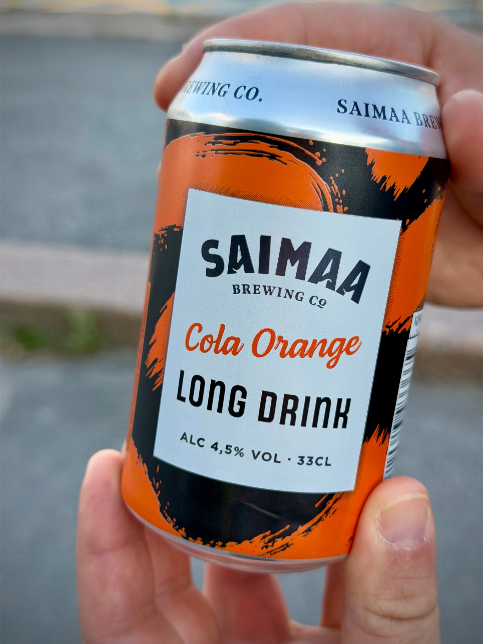 Long Drink Cola Orange, Finland