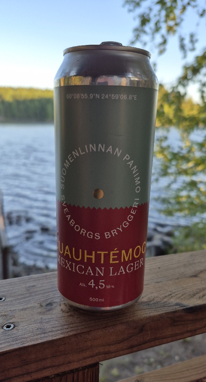 Cuauhtémoc Mexican lager, Finland