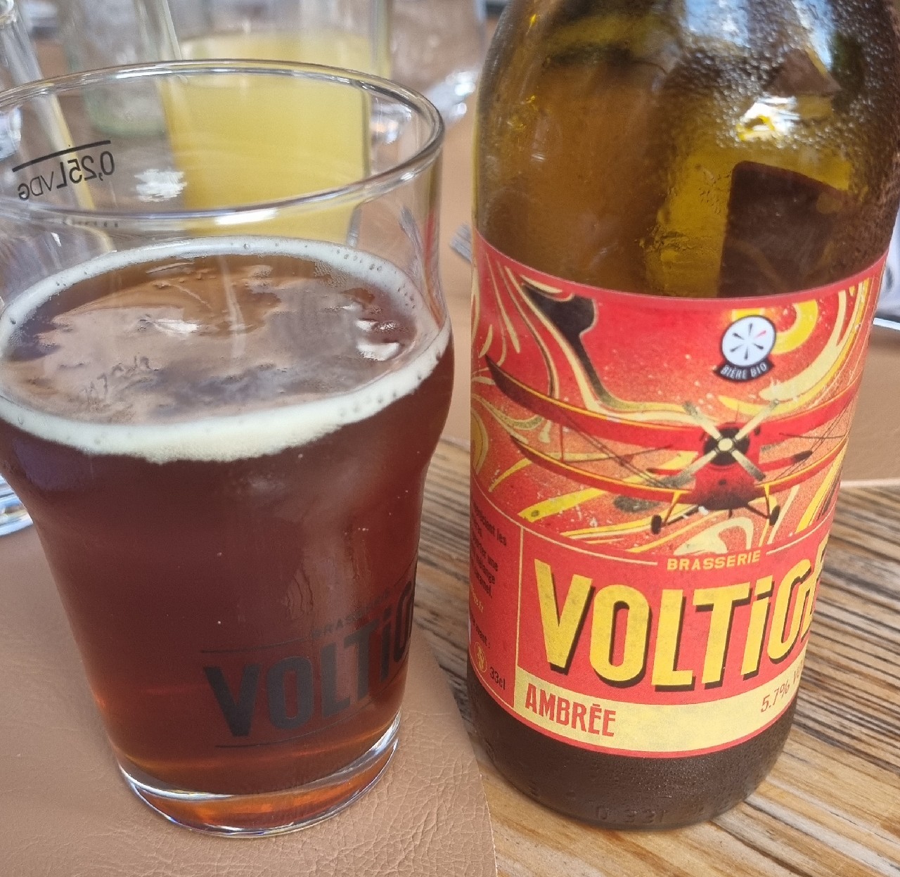 Voltige Ambrée, Brasserie Voltige
