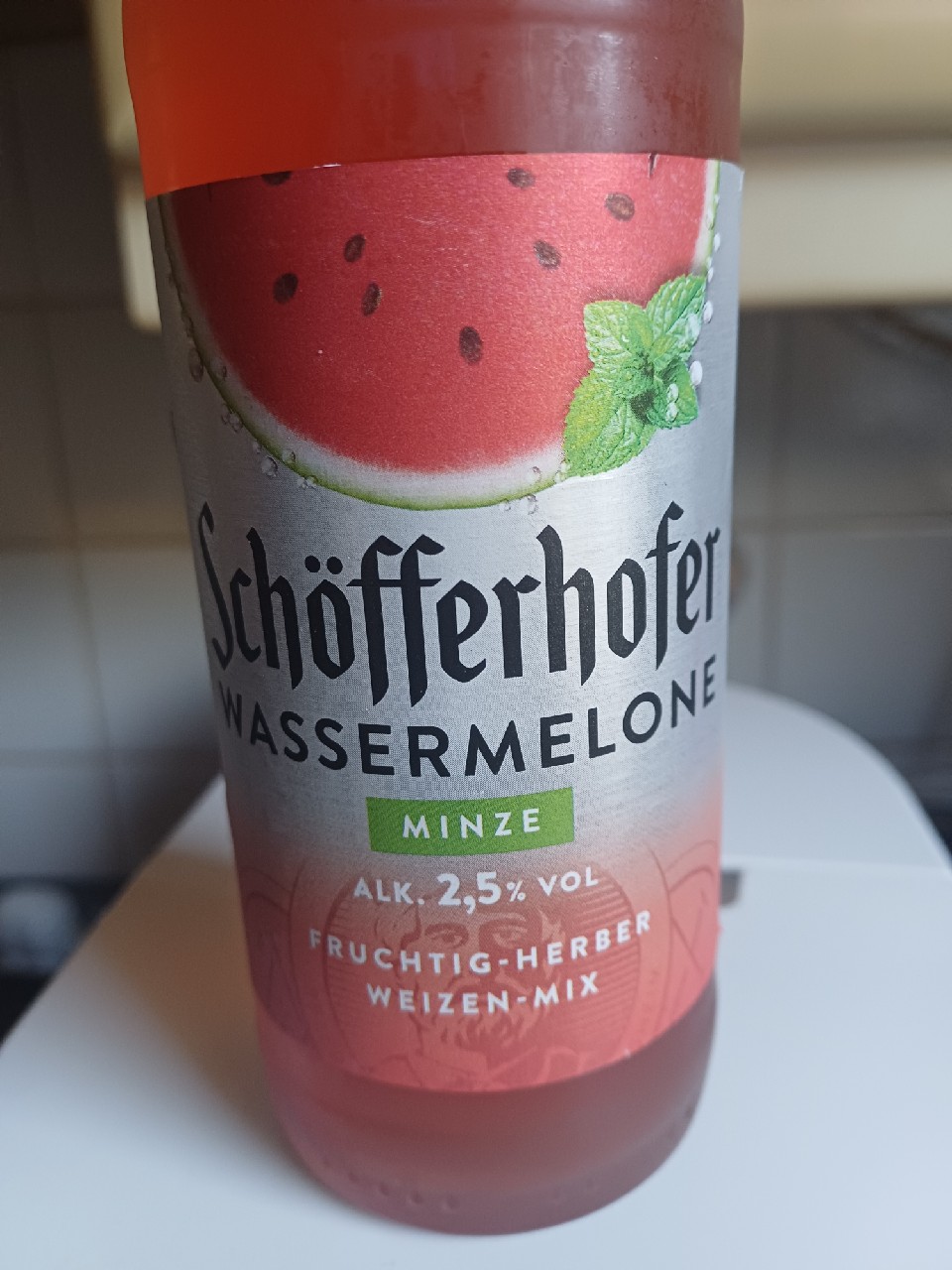 Schöfferhofer Watermelon Mint / Wassermelone Minze Weizen-Mix, Germany