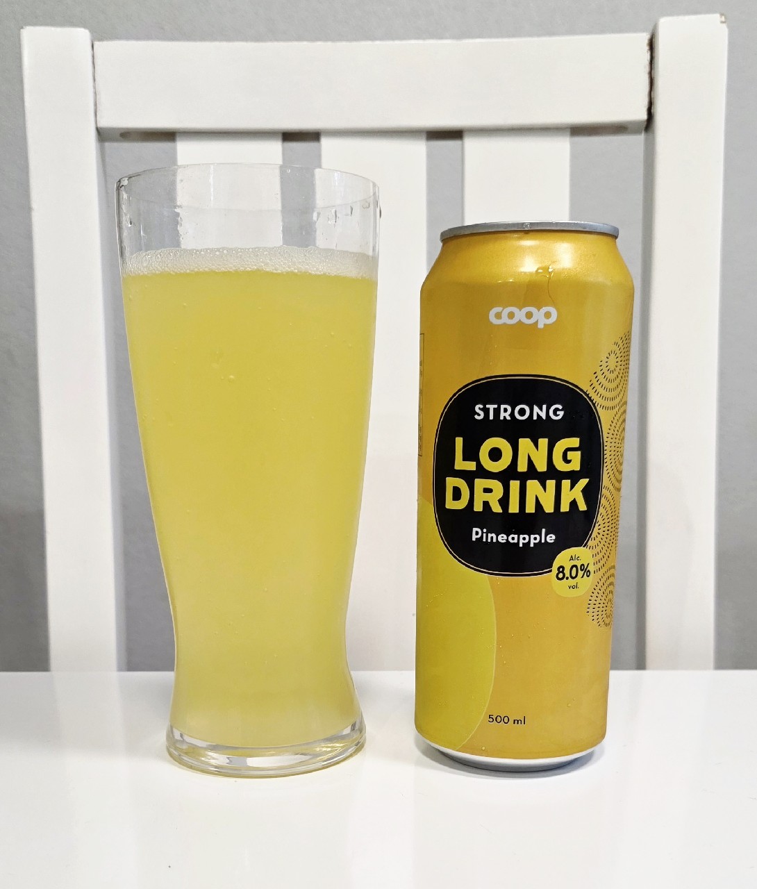Coop Strong Long Drink Pineapple, Finland