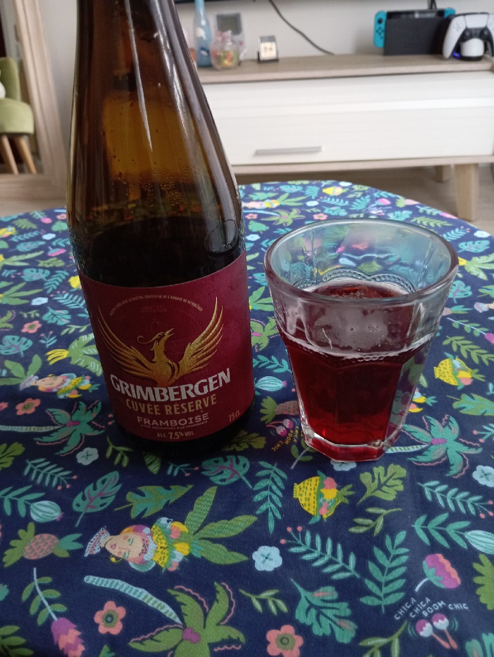 grimbergen cuvée réserve framboise, Belgium