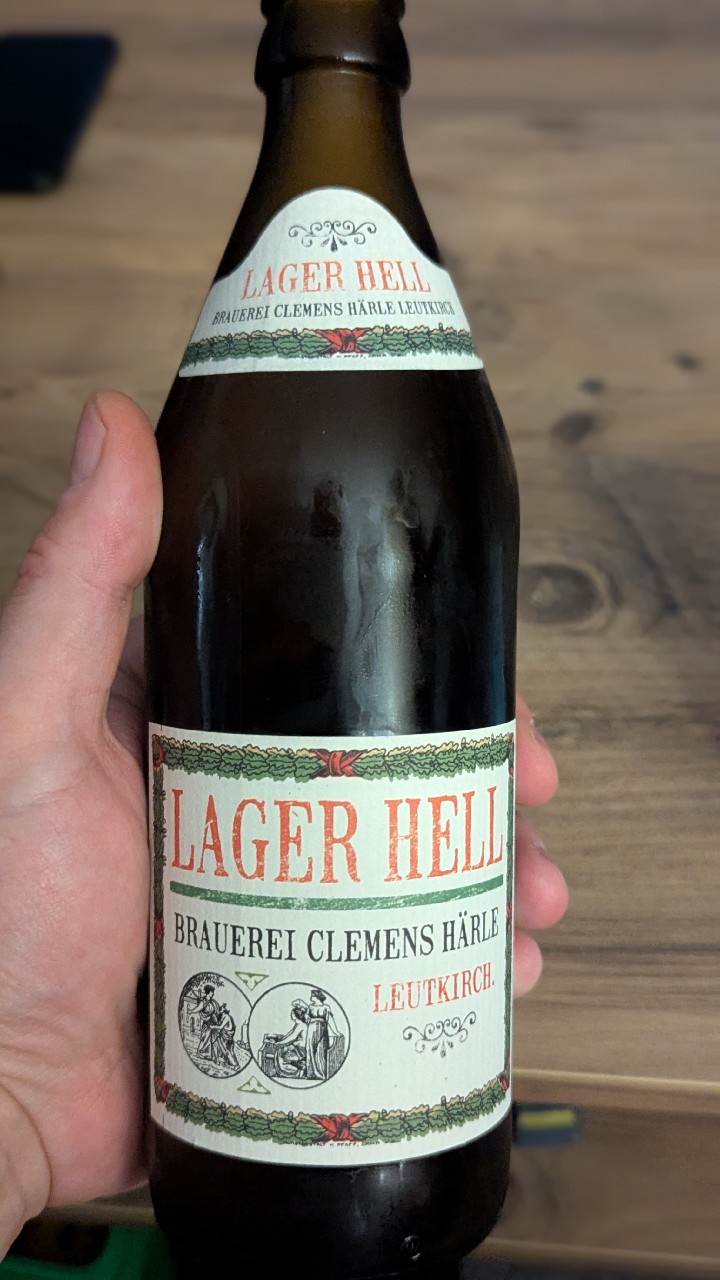Lager Hell, Brauerei Clemens Härle