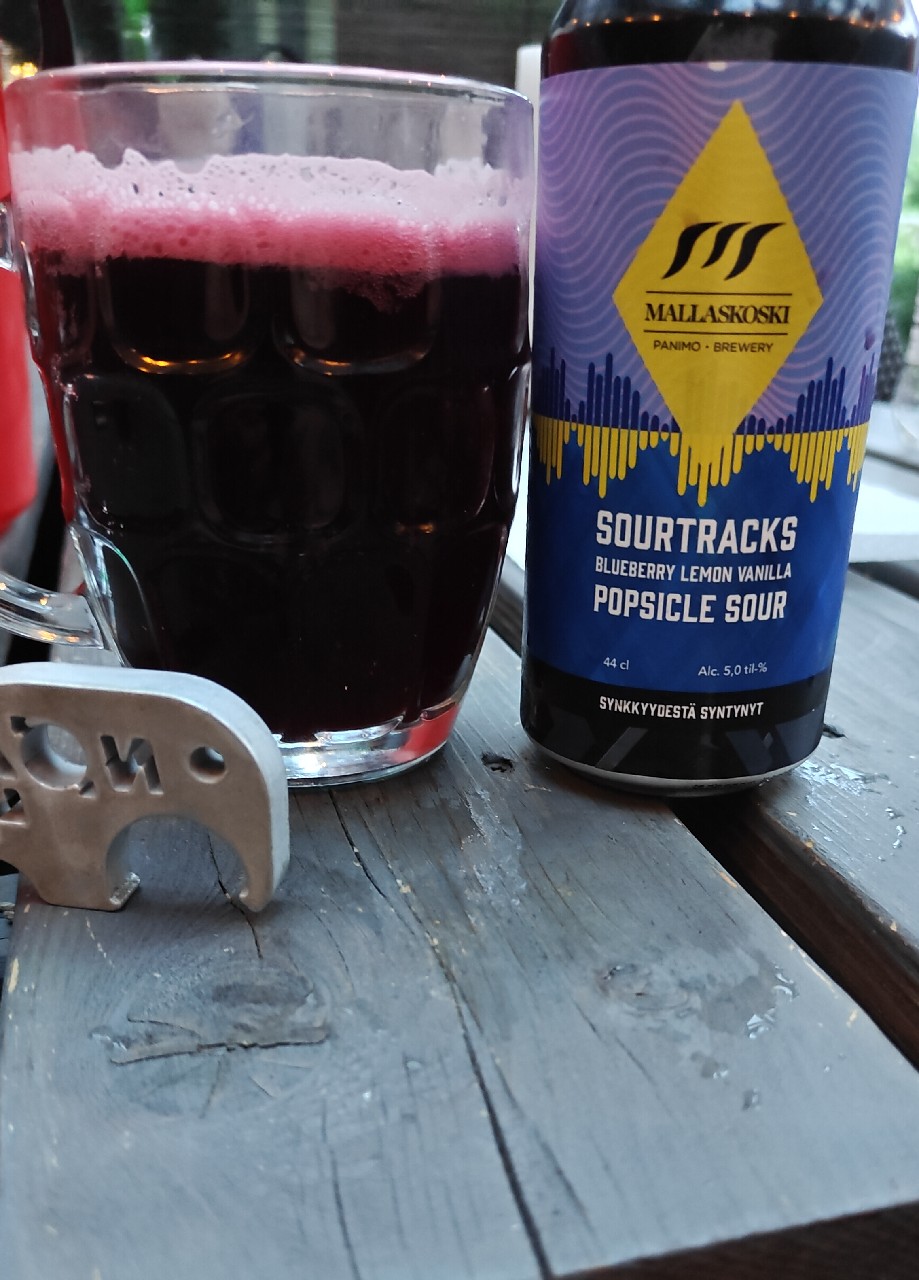 Sourtracks Blueberry Vanilla Lemon Sour, Finland
