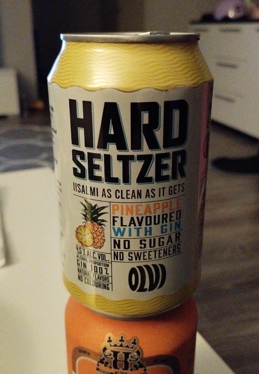 Hard Seltzer Gin & Pineapple, Finland