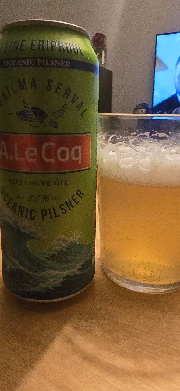 A Le Coq Oceanic Pilsner, Estonia