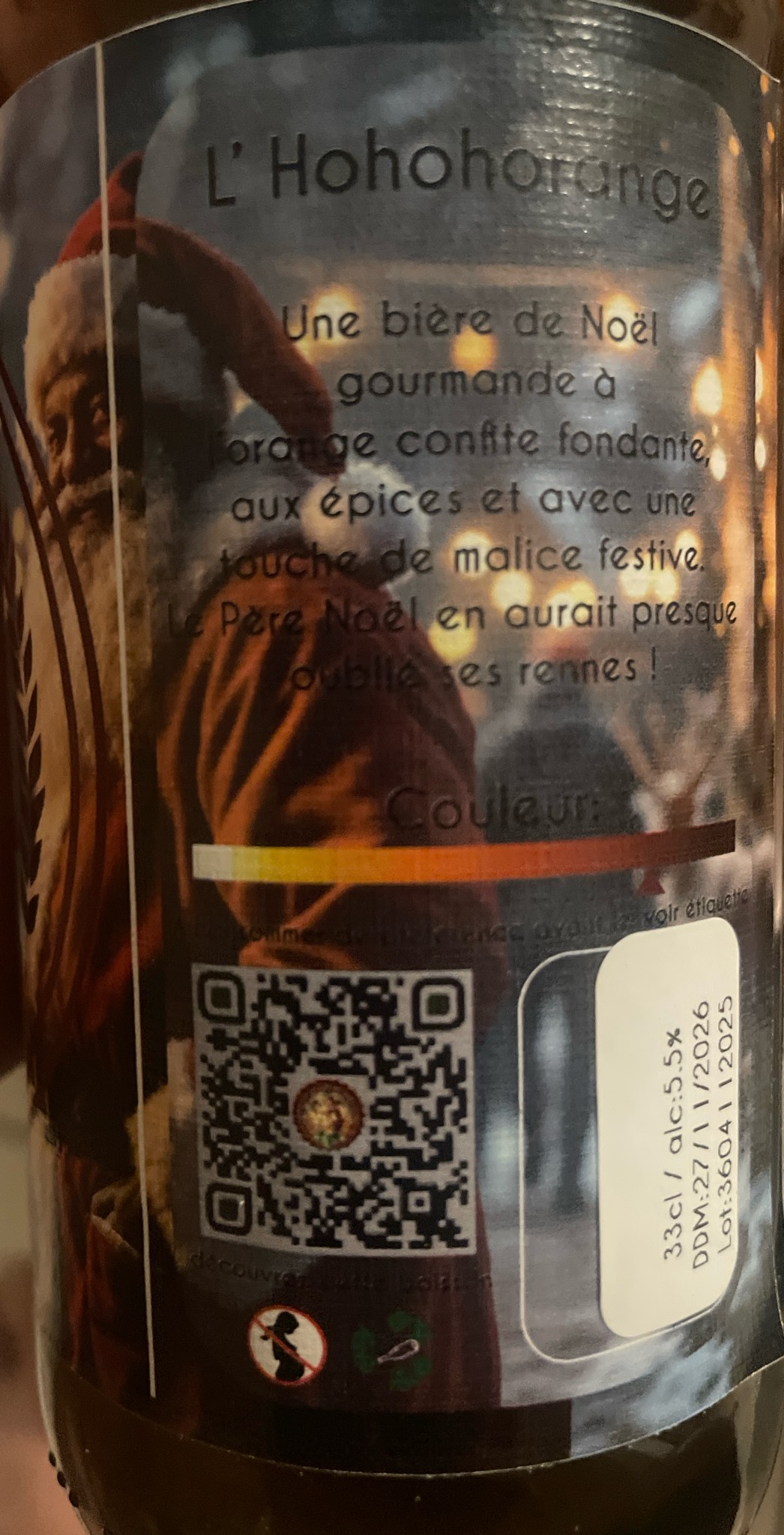 HOHOHOrange!, Brasserie Du Domaine Du Hirtz