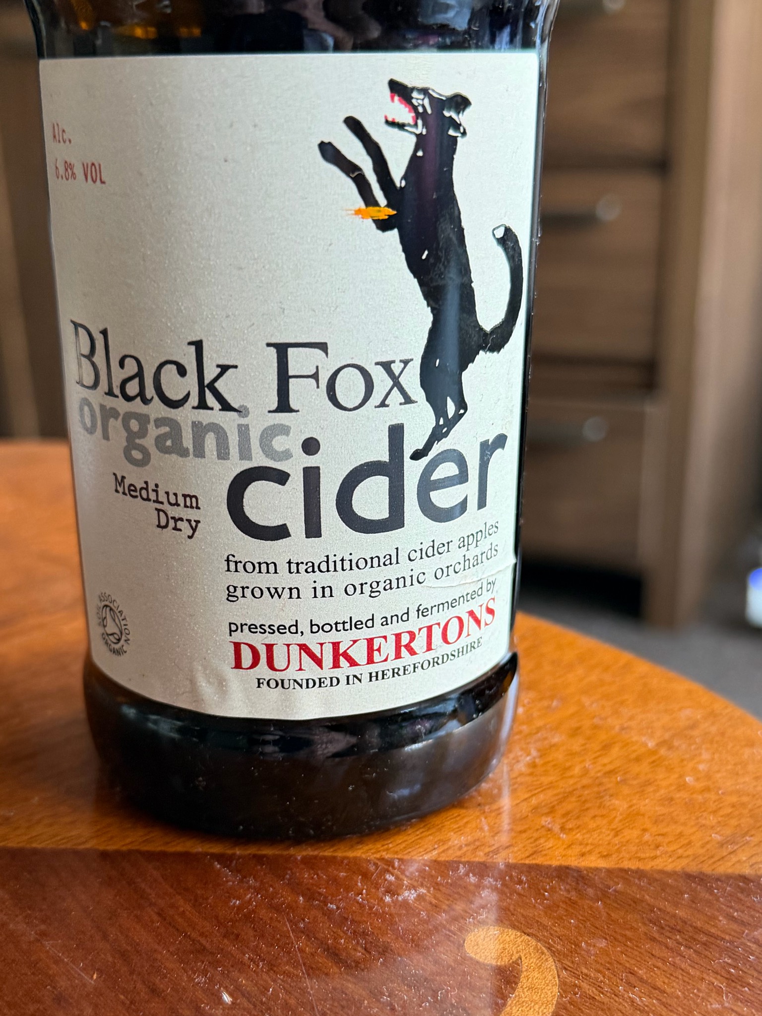 Black Fox Organic Cider, Dunkertons Cider