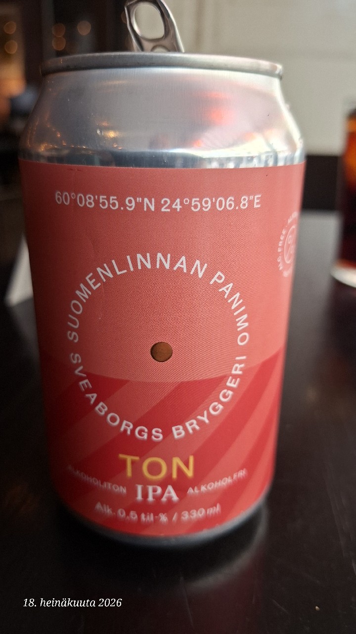 Ton IPA, Finland