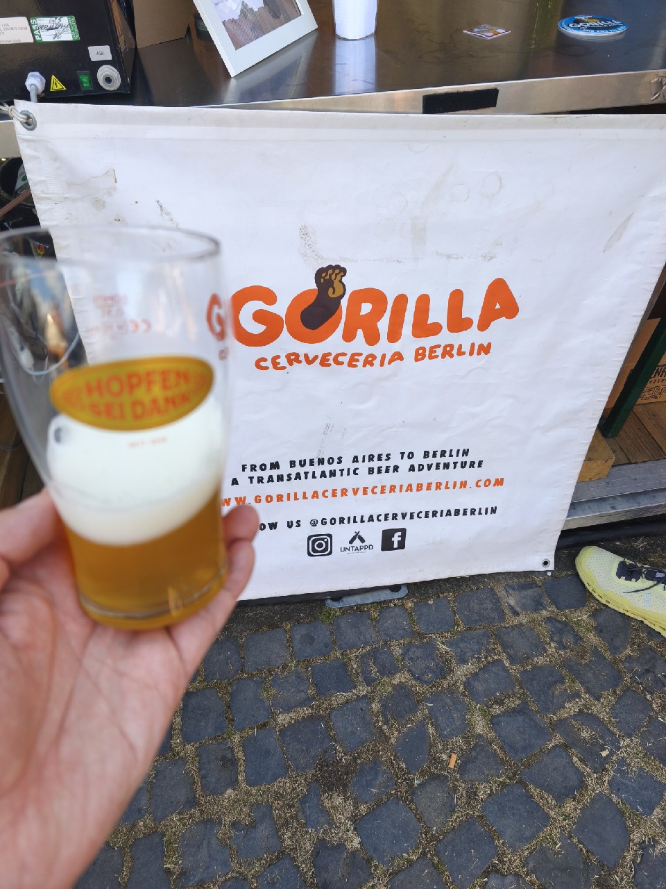 cacao comet, Gorilla Cerveceria Berlin