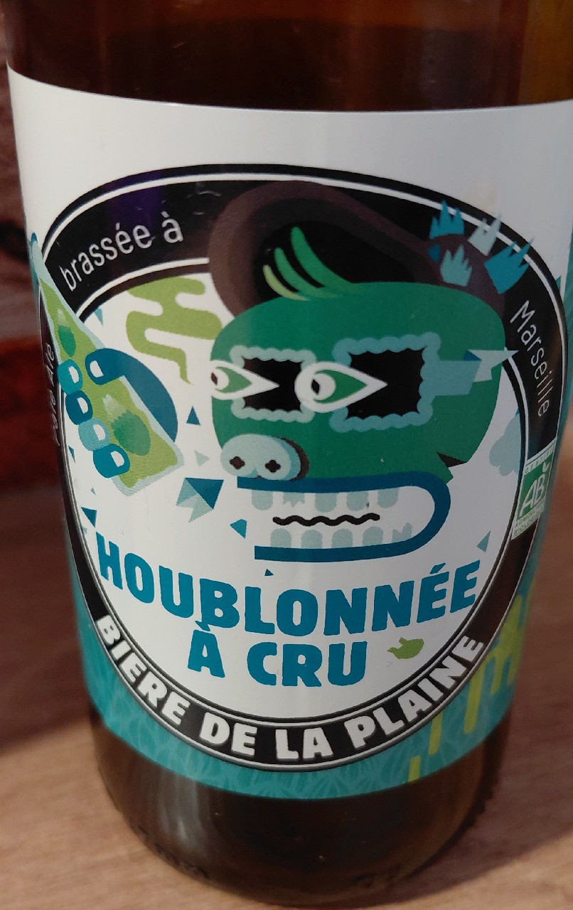 Bière De La Plaine Blonde Houblonnée à Cru, Bière De La Plaine