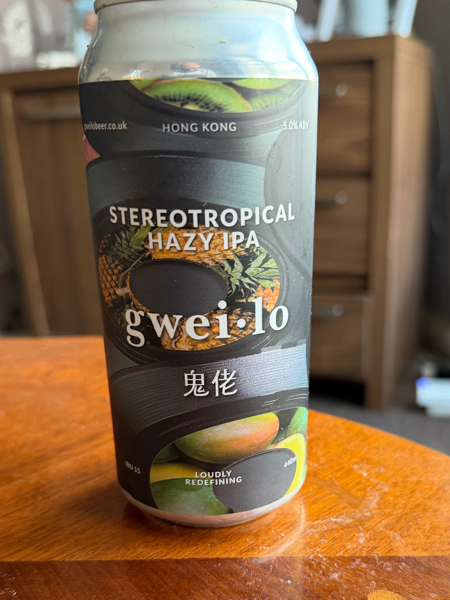 Stereotropical Hazy IPA, Gweilo Beer