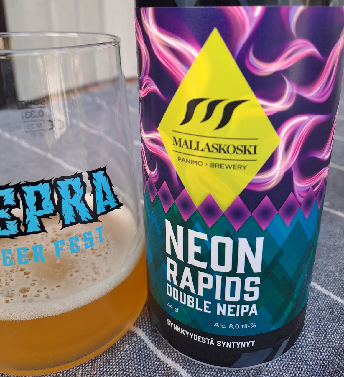Neon Rapids Double NEIPA, Finland