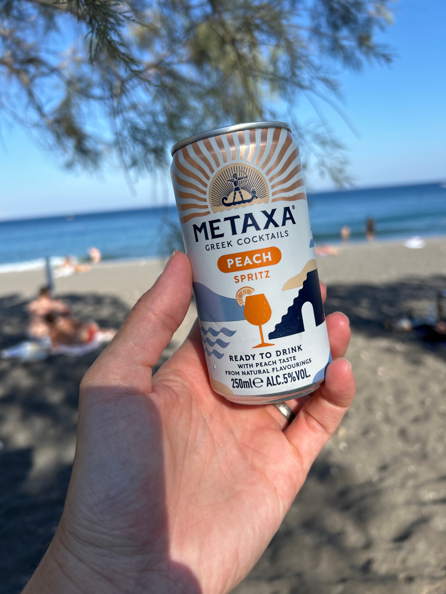 metaxa peach spritz, S.E.A Metaxa A.B.E