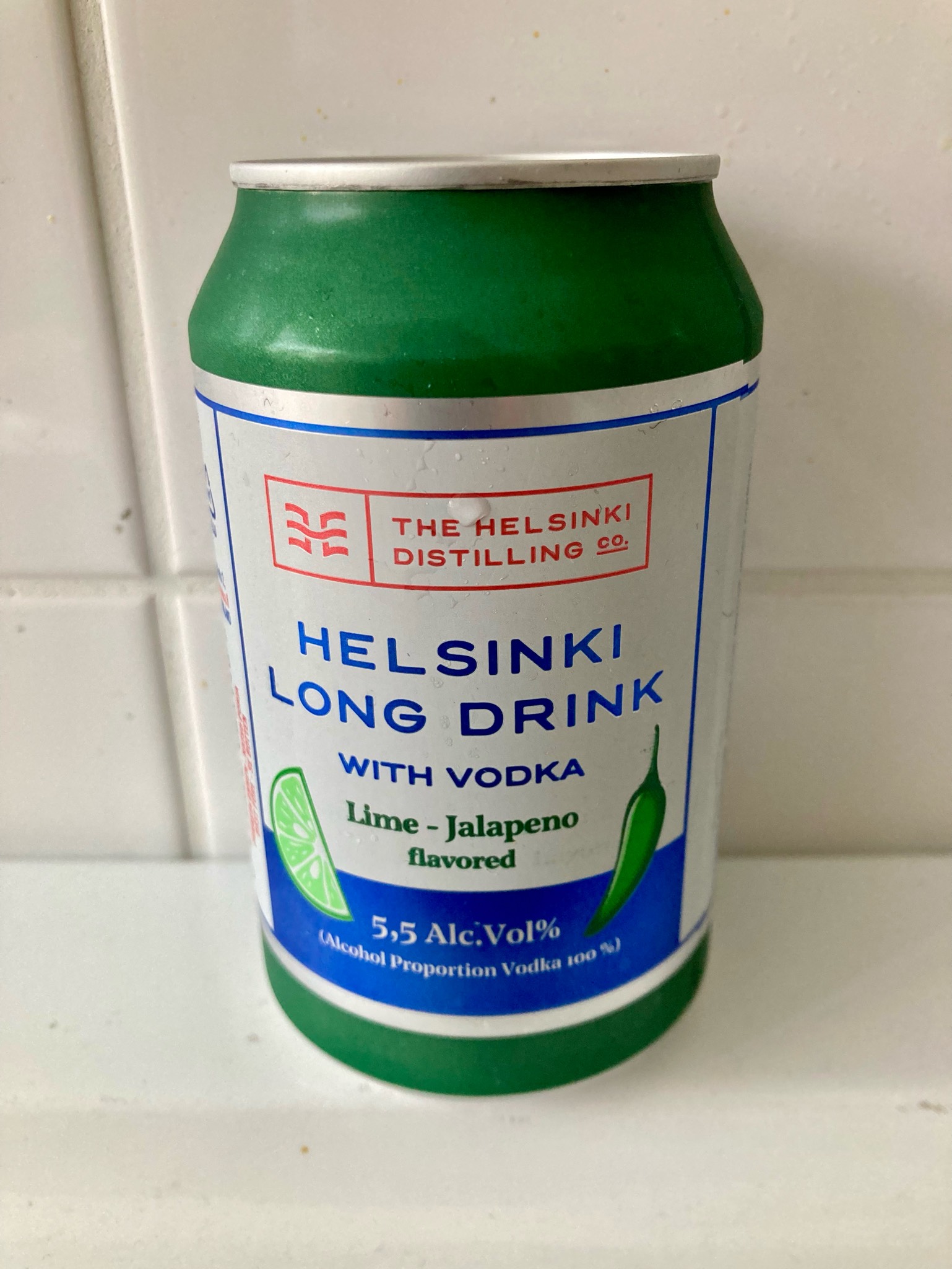 Helsinki Long Drink Lime–Jalapeno, Finland