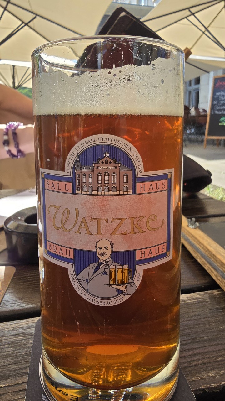 Watzke Das 1.Unfiltrierte Dresdner Stadtbier, Watzke Brauhaus
