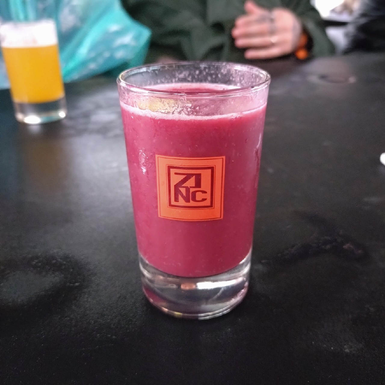 Smoothie sour Apricot Peach Pineapple Banana, France