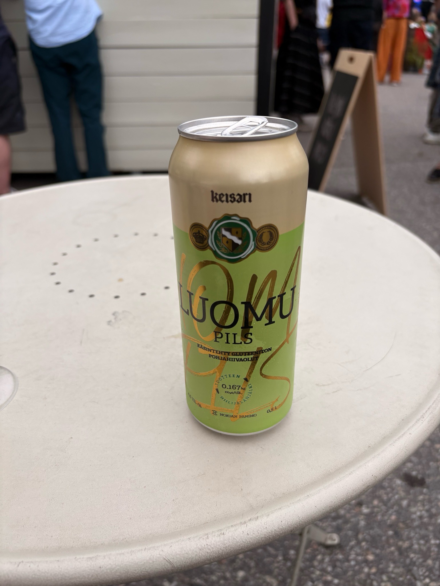 Keisari Luomu Pils, Finland