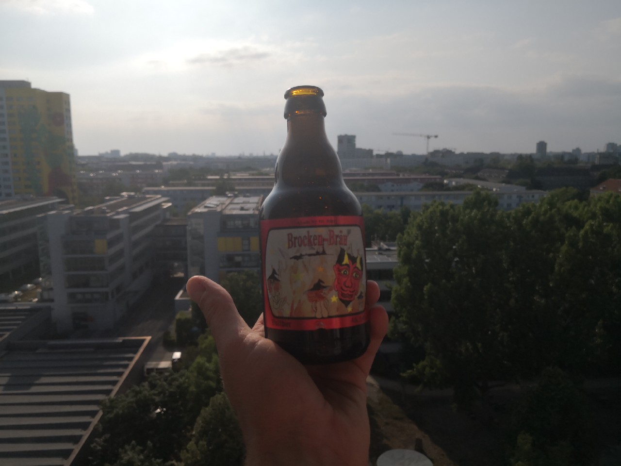 Neunspringer Brocken Bräu Starkbier, Brauerei Neunspringe Worbis