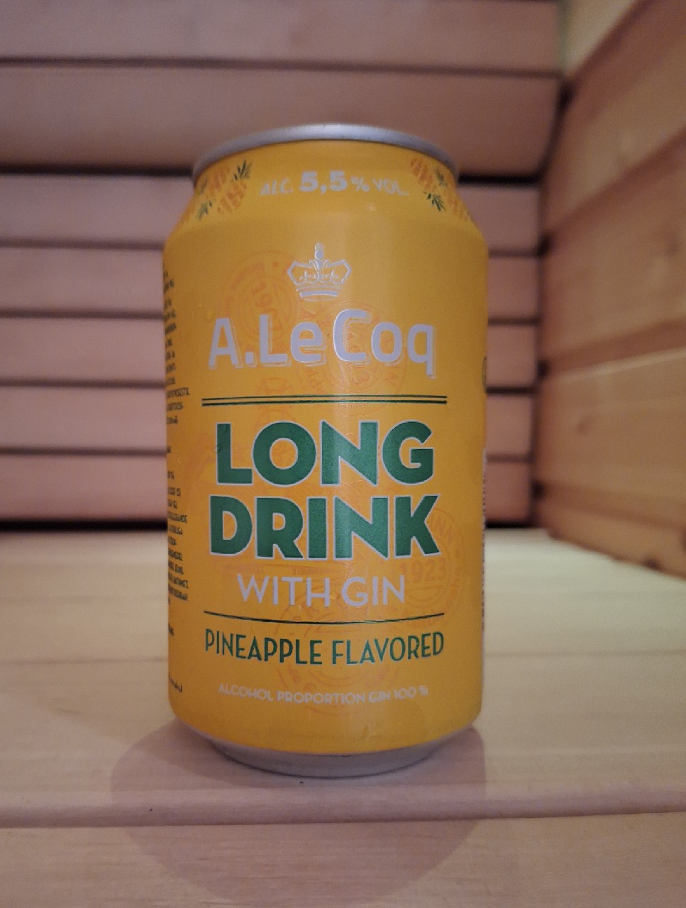 A.Le Coq GIN Pineapple Long Drink, Estonia