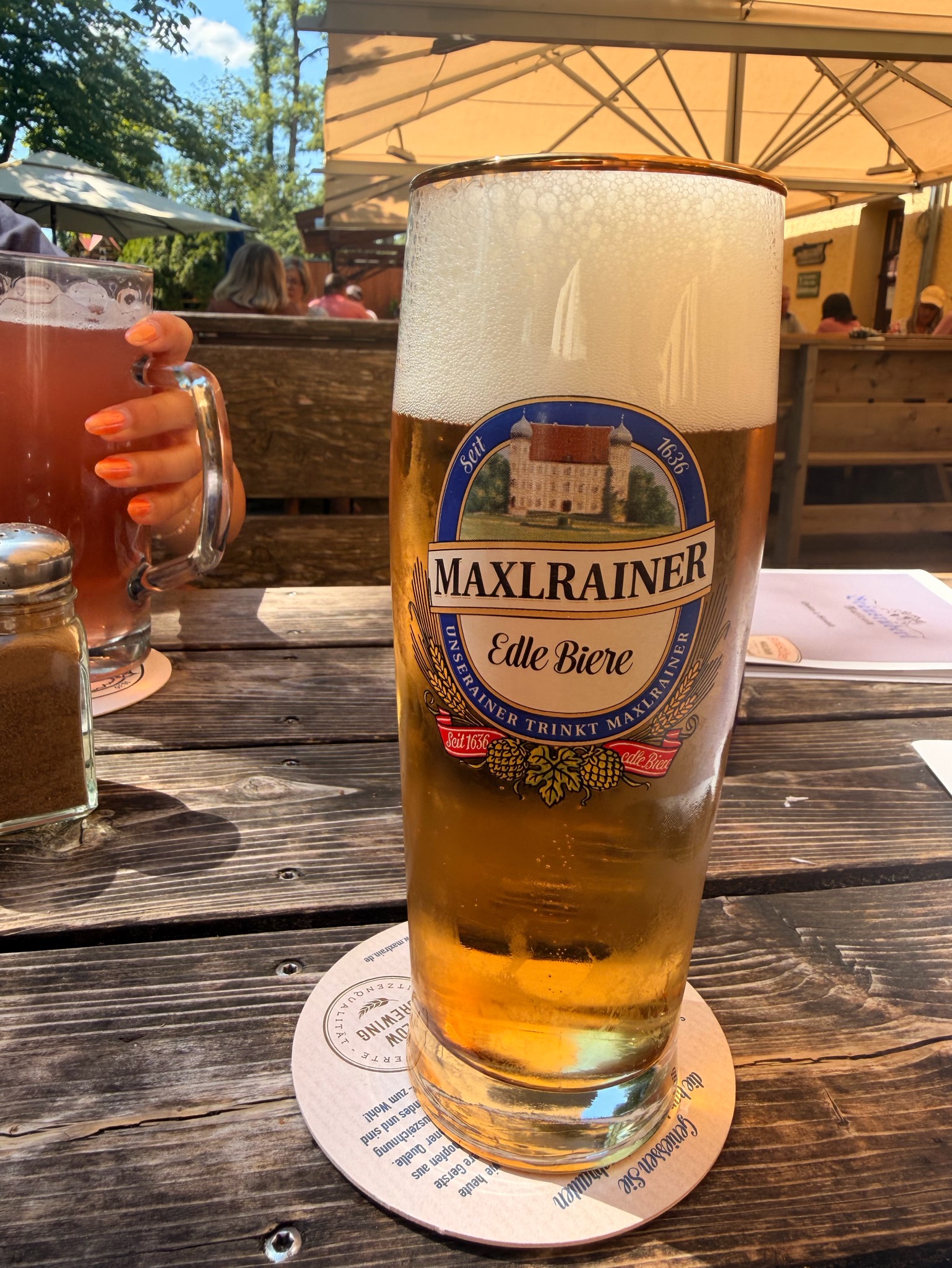 Maxlrainer Ernte Hell Schankbier, Germany