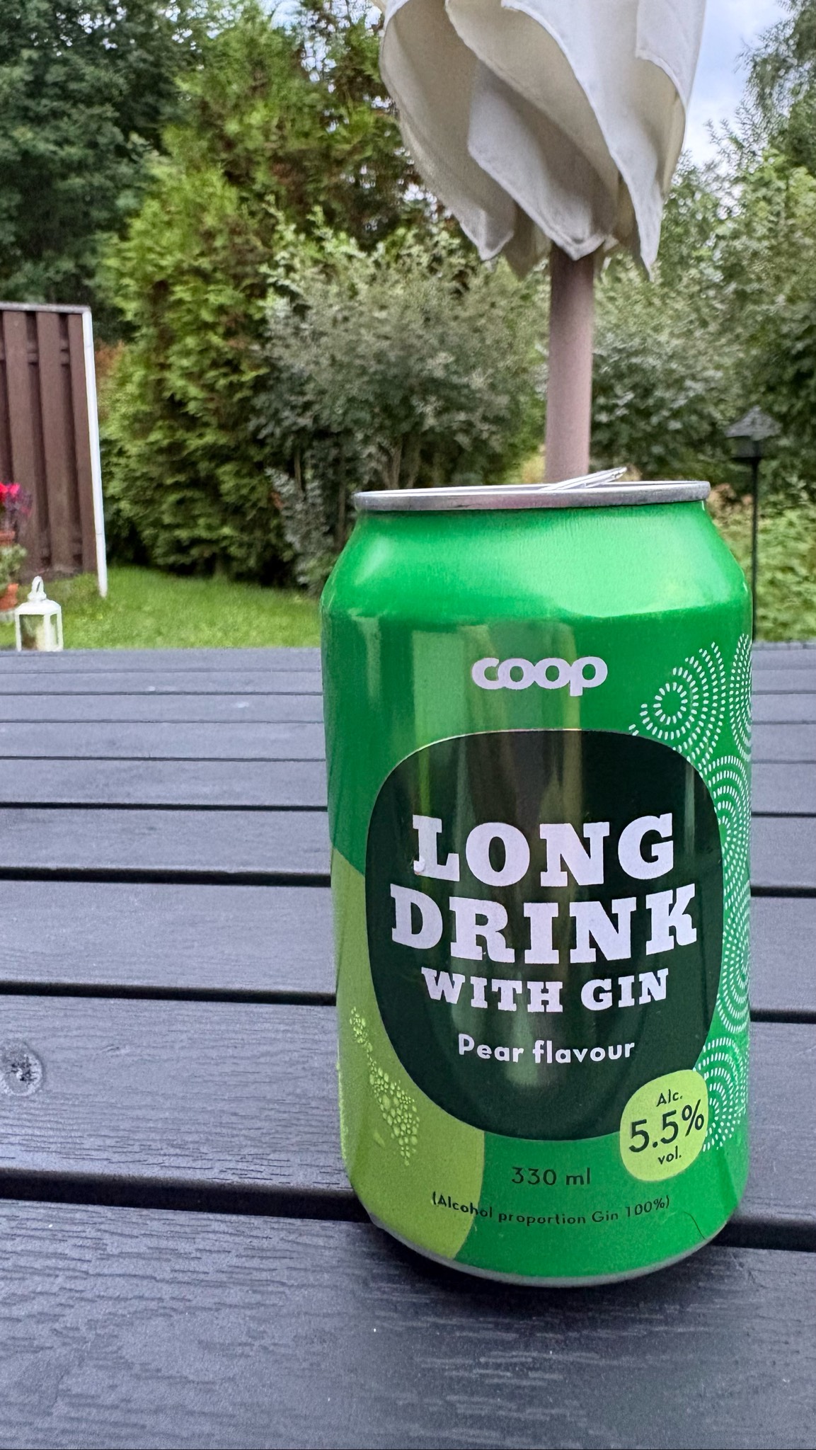 Coop Long Drink Pear, Finland