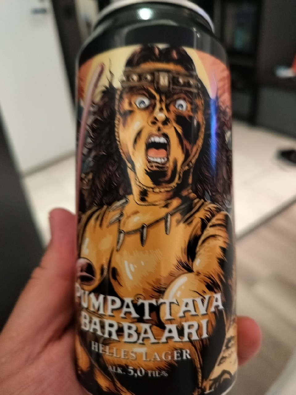 Pumpattava Barbaari, Finland
