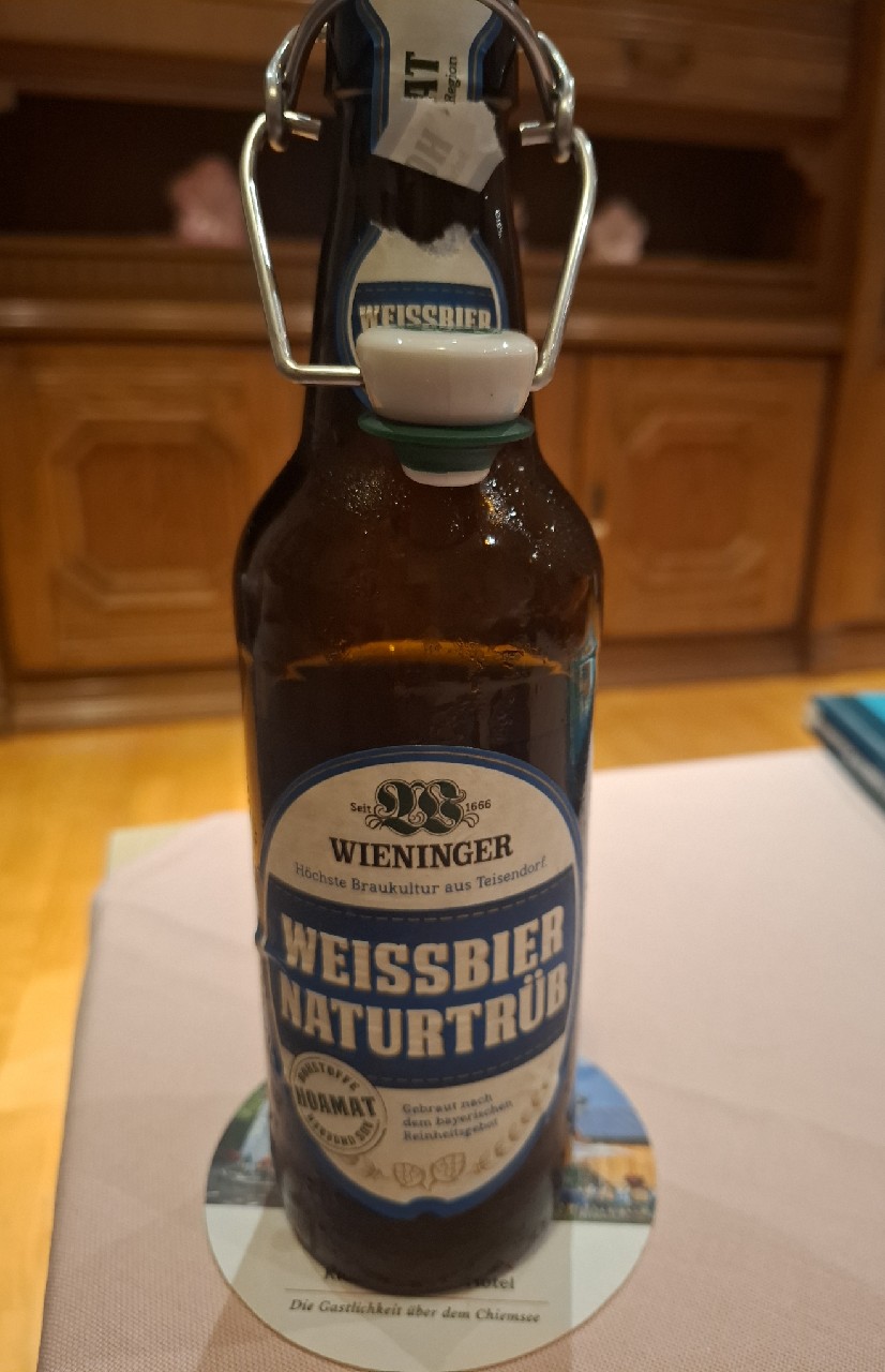 Wieninger Weissbier Naturtrüb, Privatbrauerei M.C. Wieninger