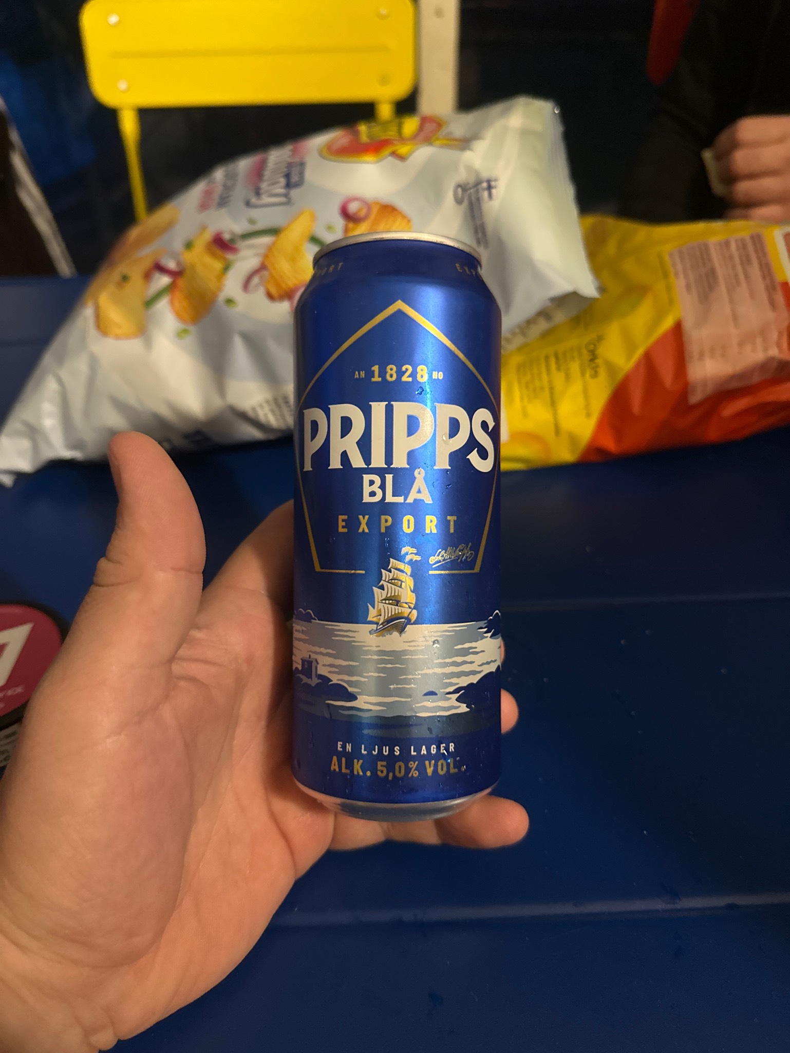 Pripps Blå Export, Sweden