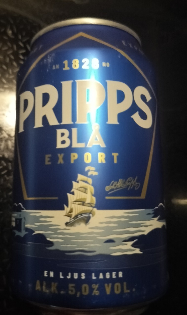 Pripps Blå Export, Sweden