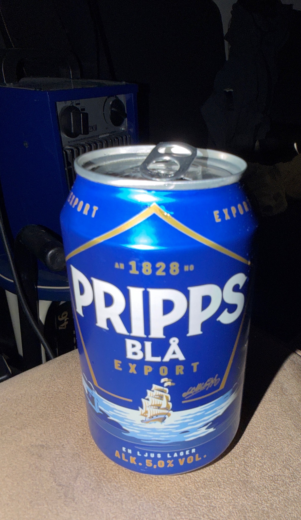 Pripps Blå Export, Sweden