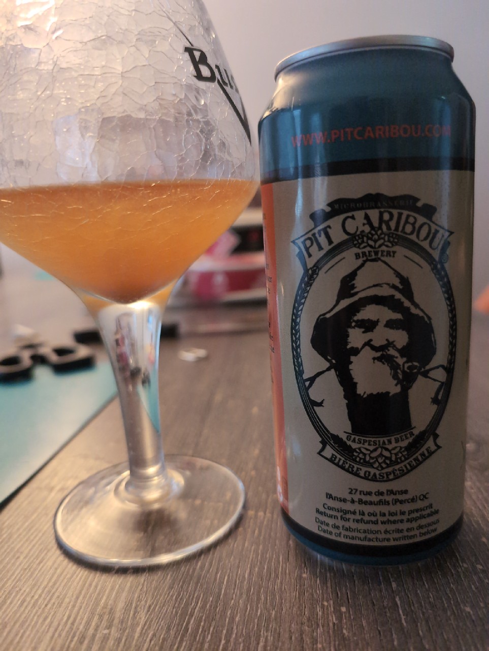 Saison de la pêche, Microbrasserie Pit Caribou