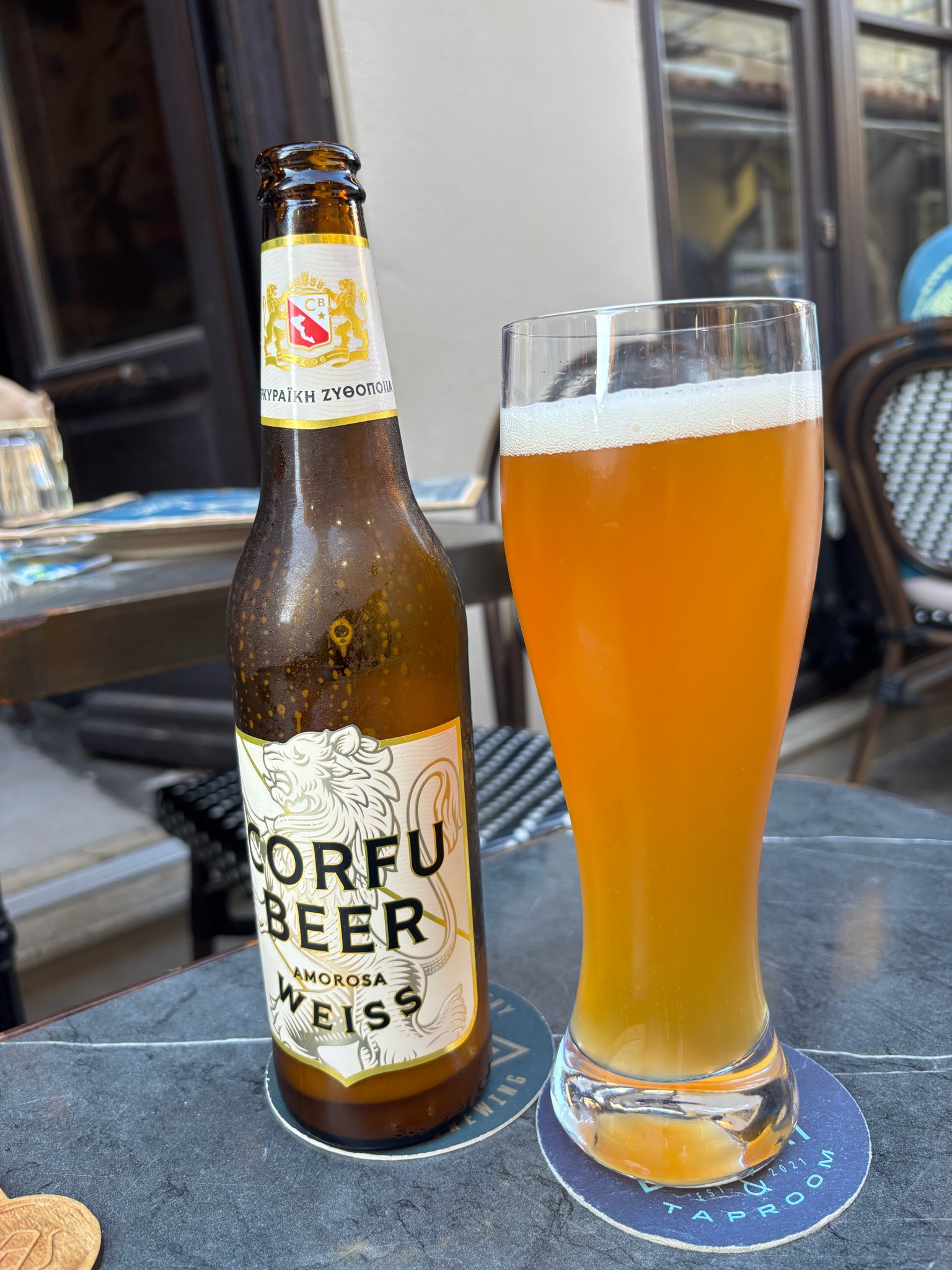 Amorosa, Corfu Beer