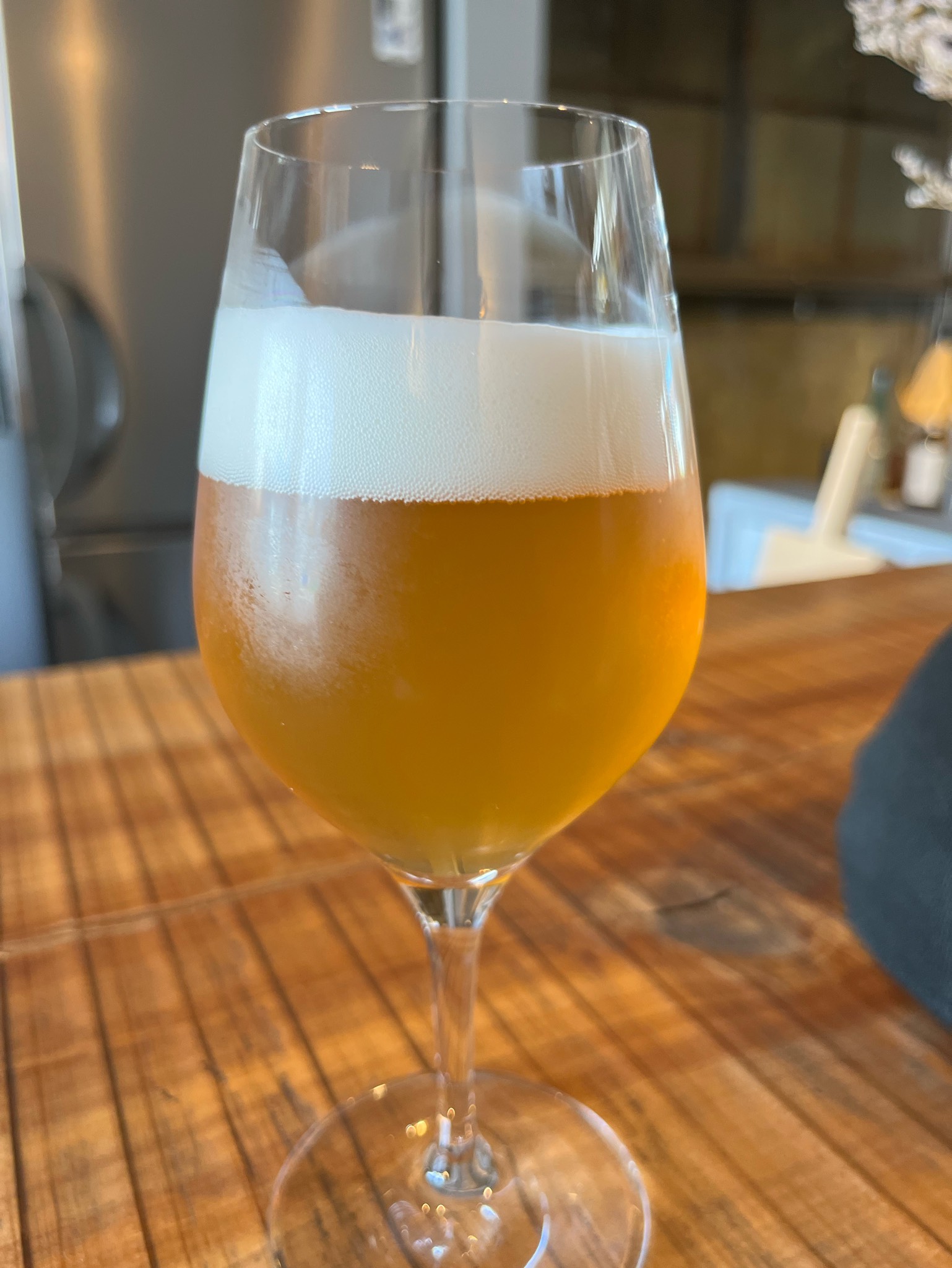 Dry Hopped Foeder Saison 2023, anglo japanese brewing co.